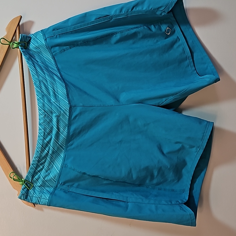 Moving Comfort Running Shorts Women's Medium Teal Green